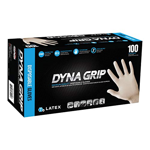 GANTS DYNA GRIP SANS POUDRE (XXL) - EXTRA/EXTRA LARGE (100)