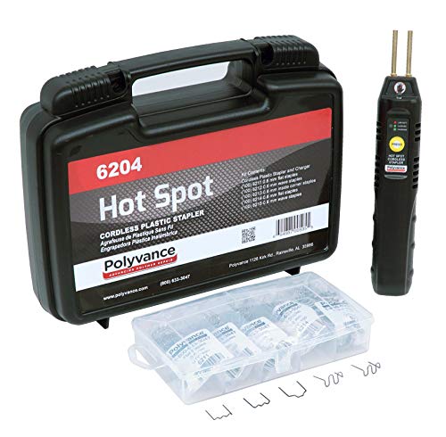 Polyvance Hot Spot Cordless Hot Stapler - Thermal Stapler for Plastic Repair