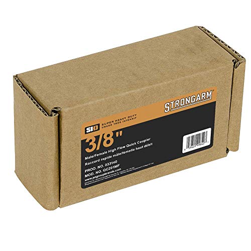 STRONGARM 33140-3/8" High Flow Male/Female Quick Coupler - Other - Proindustrialequipment