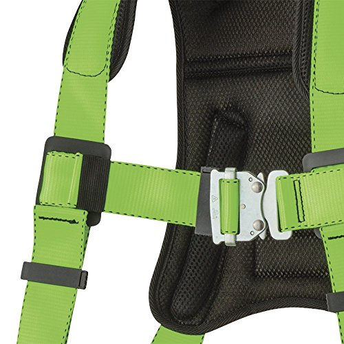PeakWorks 1 D-Ring PeakPro Fall Protection Full Body Roofing Safety Harness, CSA & ANSI Certified, Class A - Fall Arrest, V8006200 - Fall Protection - Proindustrialequipment