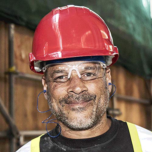 Sellstrom CSA Type 2 Class E Front Brim Hard Hat, 4-Point Suspension With Height Adjustments and Accessory Slots, Red, S69330 - Fall Protection - Proindustrialequipment