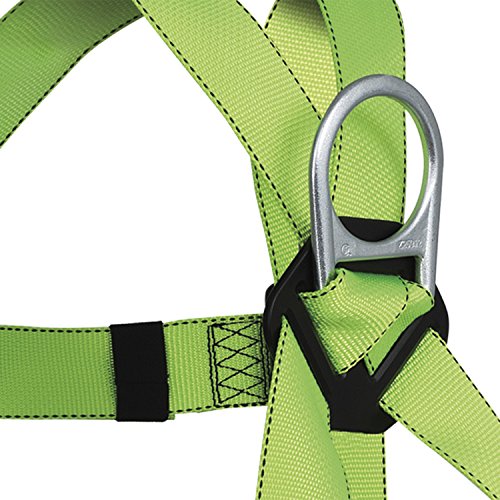 PeakWorks 1 D-Ring Compliance Series Fall Protection Full Body Safety Harness, CSA & ANSI Certified, Class A - Fall Arrest, V8001000 - Proindustrialequipment