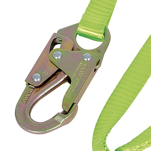 PeakWorks 4' (1.2 m) - Snap & Form Hooks - Fall Arrest Restraint Lanyard Connector, 1" (25 mm) Webbing, V815424 - Fall Protection - Proindustrialequipment