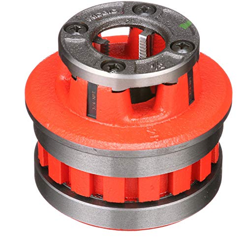Ridgid 37395 Hand Threader Die Head for Model Number- 12R, Alloy, Right Hand, 3/4-Inch - Dies and Fittings - Proindustrialequipment