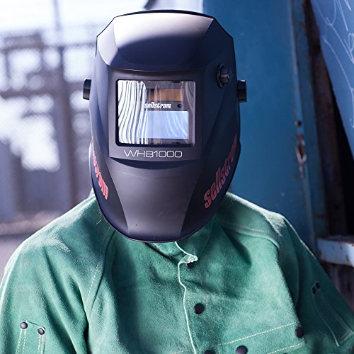 Sellstrom S26100 Advantage Series Welding Helmet with ADF - Black/Red - Fall Protection - Proindustrialequipment