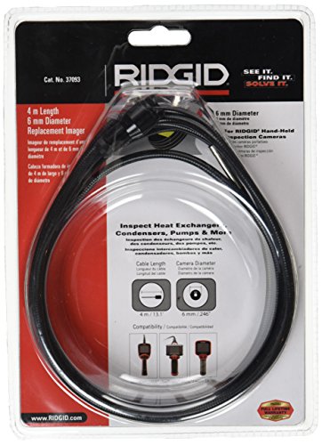 Ridgid 37093 13-Feet SeeSnake Micro 6mm Replacement Imager Head - Ridgid - Proindustrialequipment