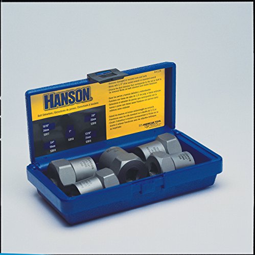 Juego de extractores de tuercas IRWIN Hanson Lugnut, 5 piezas (54125)
