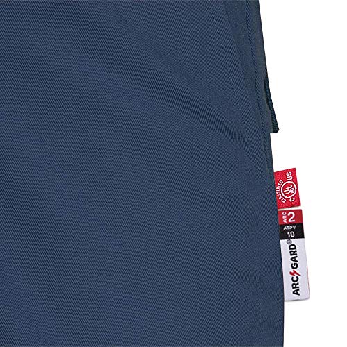 Pioneer ARC 2 Premium Cotton and Nylon Flame Resistant Work Pants, 4 Pockets, Navy, 36X34, V2540530-36x34 - Clothing - Proindustrialequipment