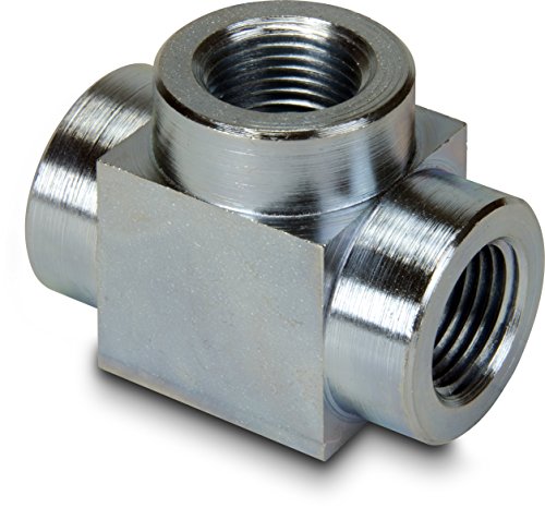 Enerpac FZ-1612 3/8"-NPTF High-Pressure Tee Fitting - Threading and Pipe Preparation - Proindustrialequipment