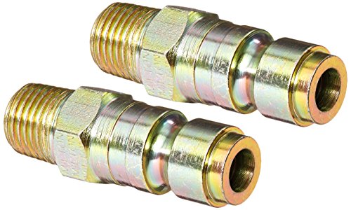 Milton Industries 1809BK Prise 1/4" MNPT style P - Boîte de 100