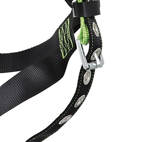 PeakWorks 3 D-Ring Contractor Series Fall Protection Safety Harness With Positioning Belt, Grommet Buckle Leg, Class AP - Positioning, Large, V8255213 - Fall Protection - Proindustrialequipment