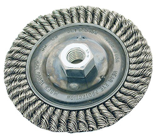 Jet 553432-4 X 1/4 X 5/8-11 Nc Stringer Bead Brush - Brushes and Discs - Proindustrialequipment