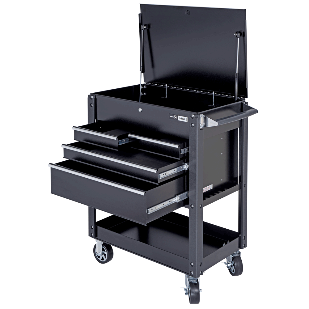 Jet 842916-30" X 19" 4 Drawer Service Cart-Heavy Duty - Jet - Proindustrialequipment