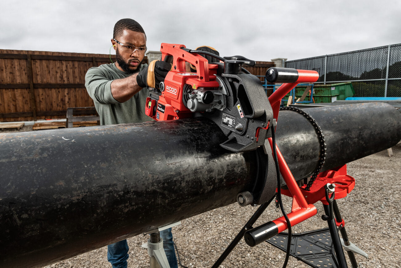 Ridgid PCS500 Pipe Saw Demo