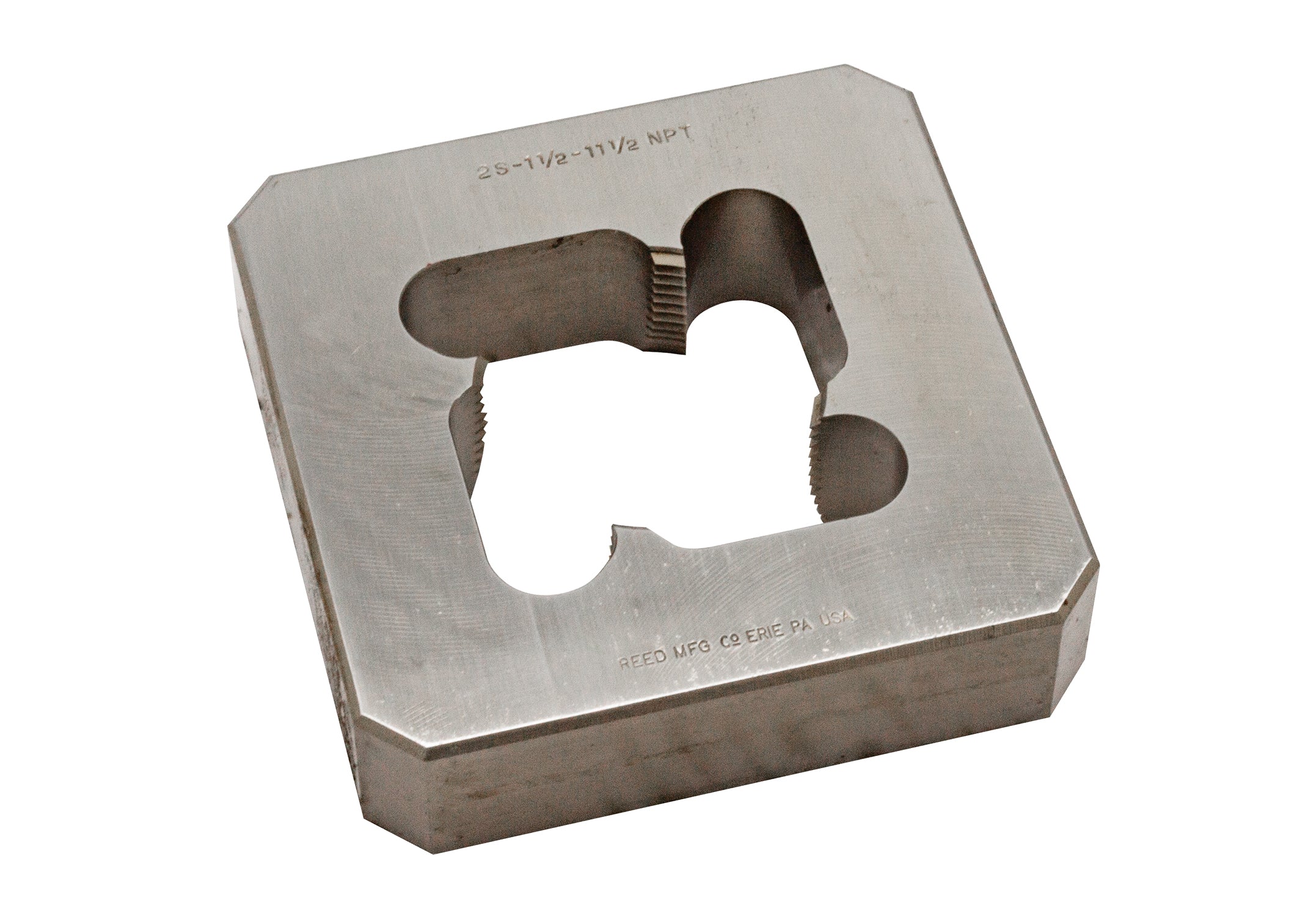 REED Tool 2SP11/2 1-1/2-Inch NPT Block Die for Steel and Stainless Steel - Tools - Proindustrialequipment