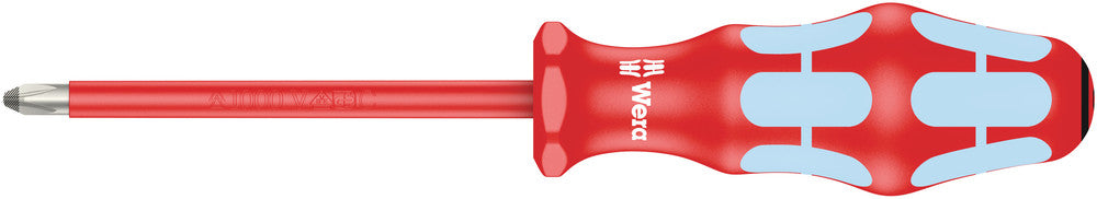 3165 i PZ VDE Insulated screwdriver for Pozidriv screws, stainless