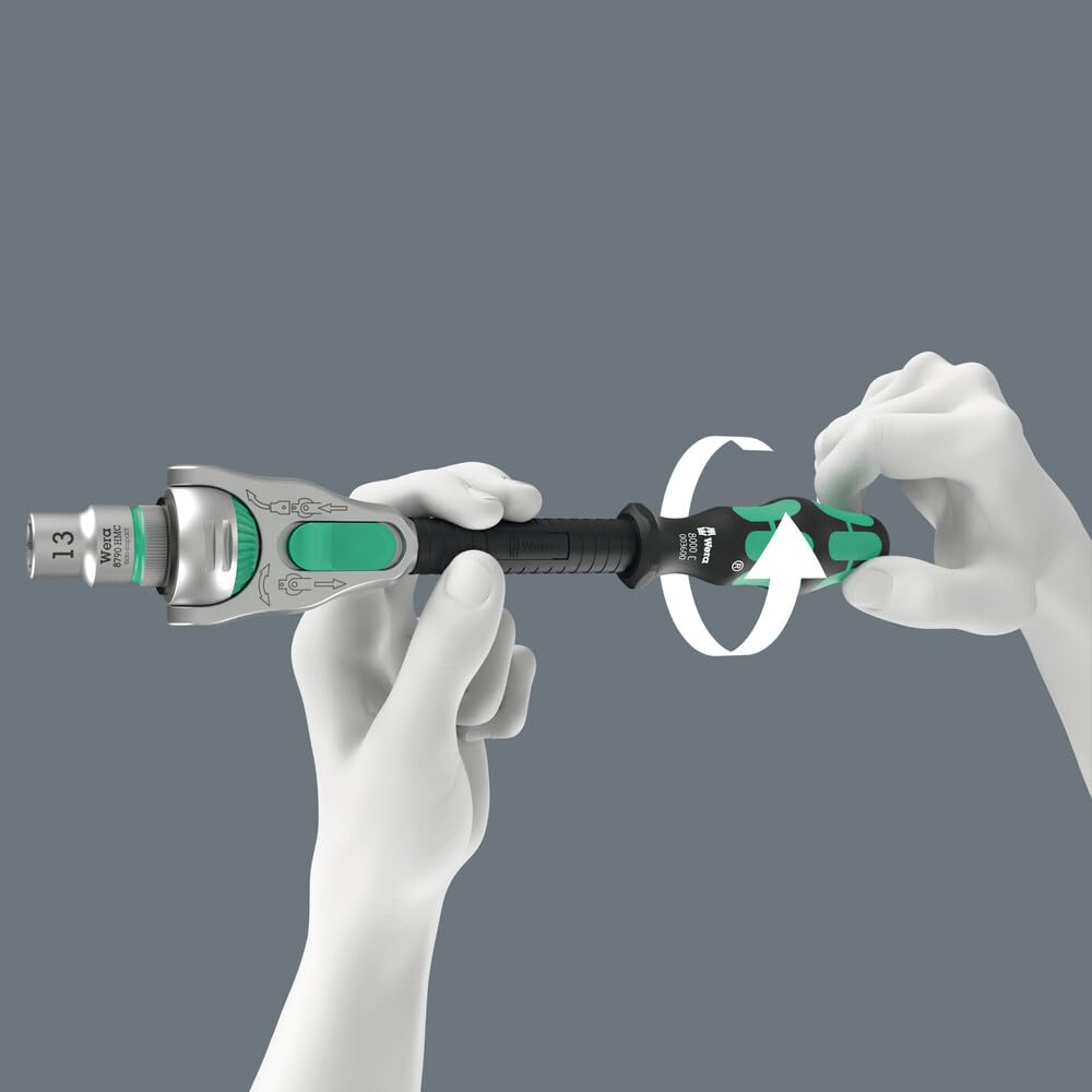 Wera Zyklop Speed Ratchet with 1/4" and 3/8" drives