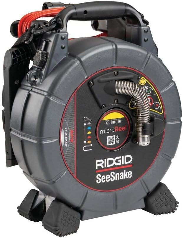 RIDGID 70808 - SeeSnake MicroReel APX with TruSense Diagnostic Pipe Inspection Camera