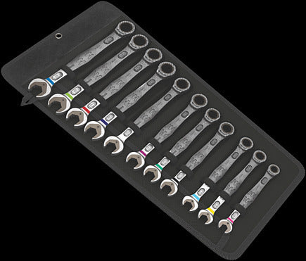 Wera 05020013001 6000 Joker 11 Set 1 Set of ratcheting Combination Wrenches, 11 Pieces