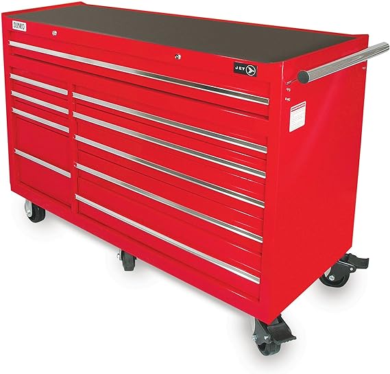 Jet 842523-56-Inch X 24-Inch 10 Drawer Sumo Series Roller Cabinet