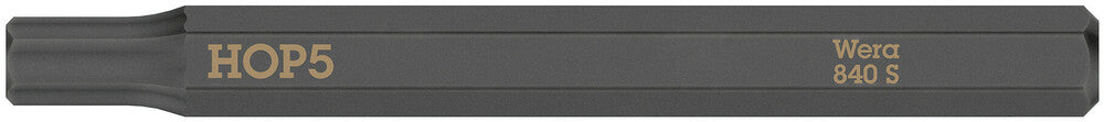 840 S Hex-Plus Bits for Impact Screwdrivers, 70 mm Length