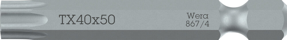 867/4 Z TORX® bits, TX 1-5 x 50 mm