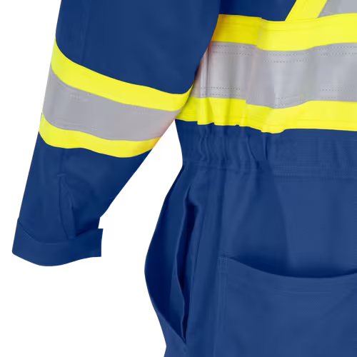 Pioneer FR-Tech® Hi-Vis 88/12 7 oz FR/ARC–Rated Safety Coveralls