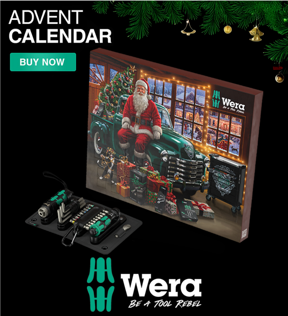 Limited Edition Wera Advent Calendar 2026