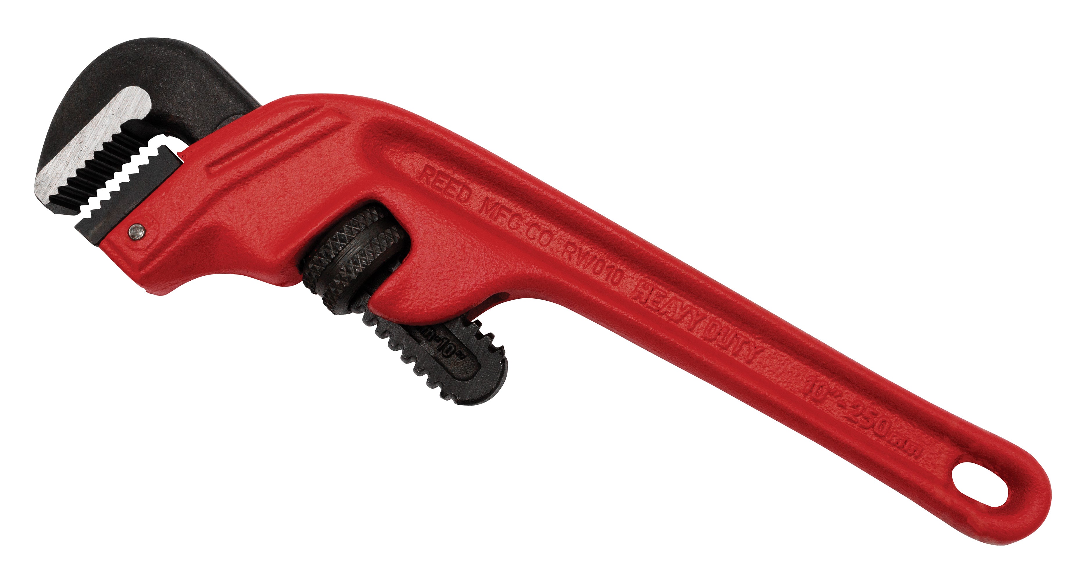 REED Tool RWO10 Heavy Duty Offset Pipe Wrench, 10-Inch - Threading and Pipe Preparation - Proindustrialequipment