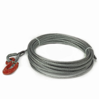 1/4" x 150' Steel Cable with air Craft hook