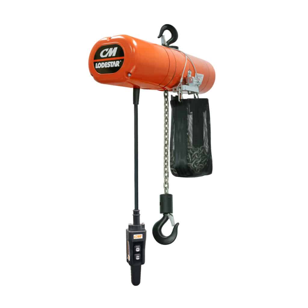 CM Lodestar Model L 1-Ton 16fpm 10ft lift Electric Chain Hoist