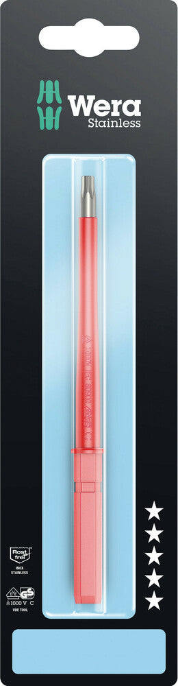 Kraftform Kompakt VDE 3067 i TORX® SB, stainless, TX 154 mm