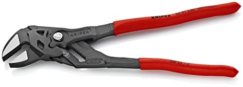 KNIPEX Tools 86 01 250 Pliers Wrench with Black Finish, 10"