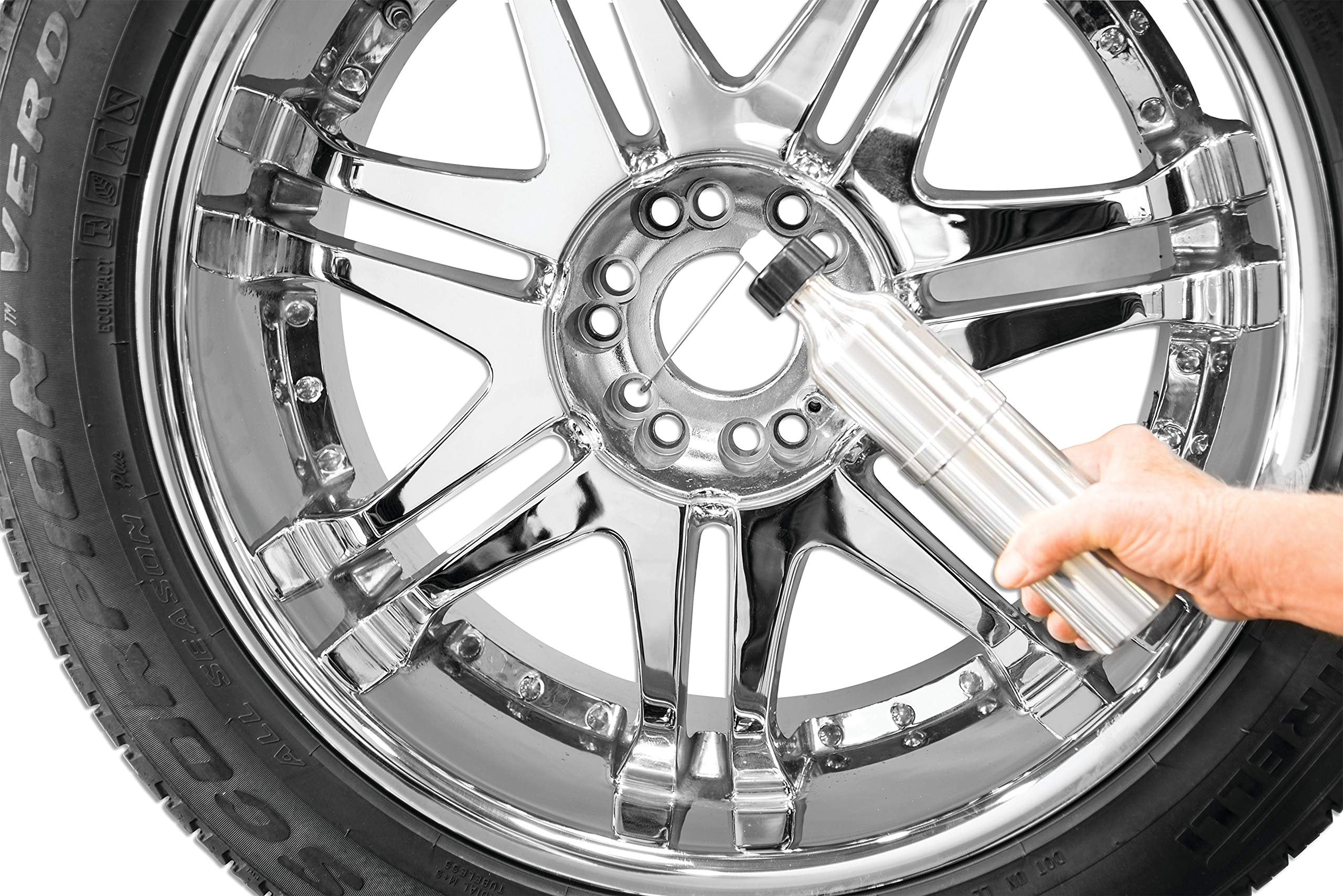 Vaper 19426 Flacon pulvérisateur rechargeable en aluminium - 7,7 oz