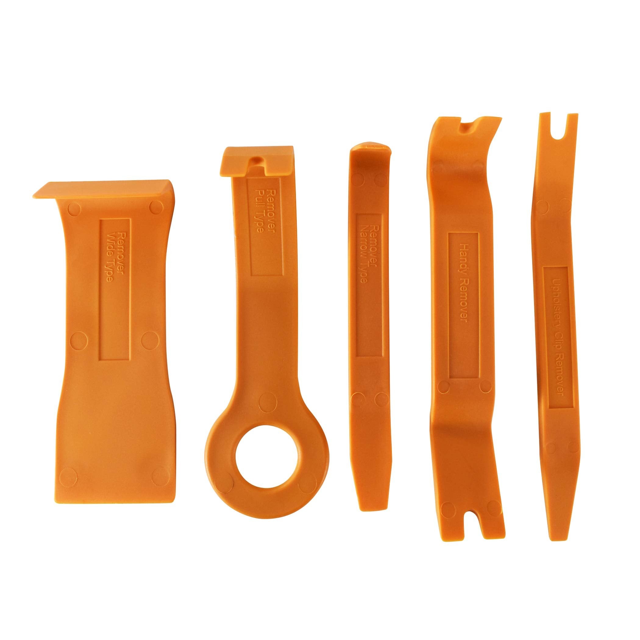 Astro Pneumatique 4505 Ensemble de 5 fixations et dissolvant de moulures