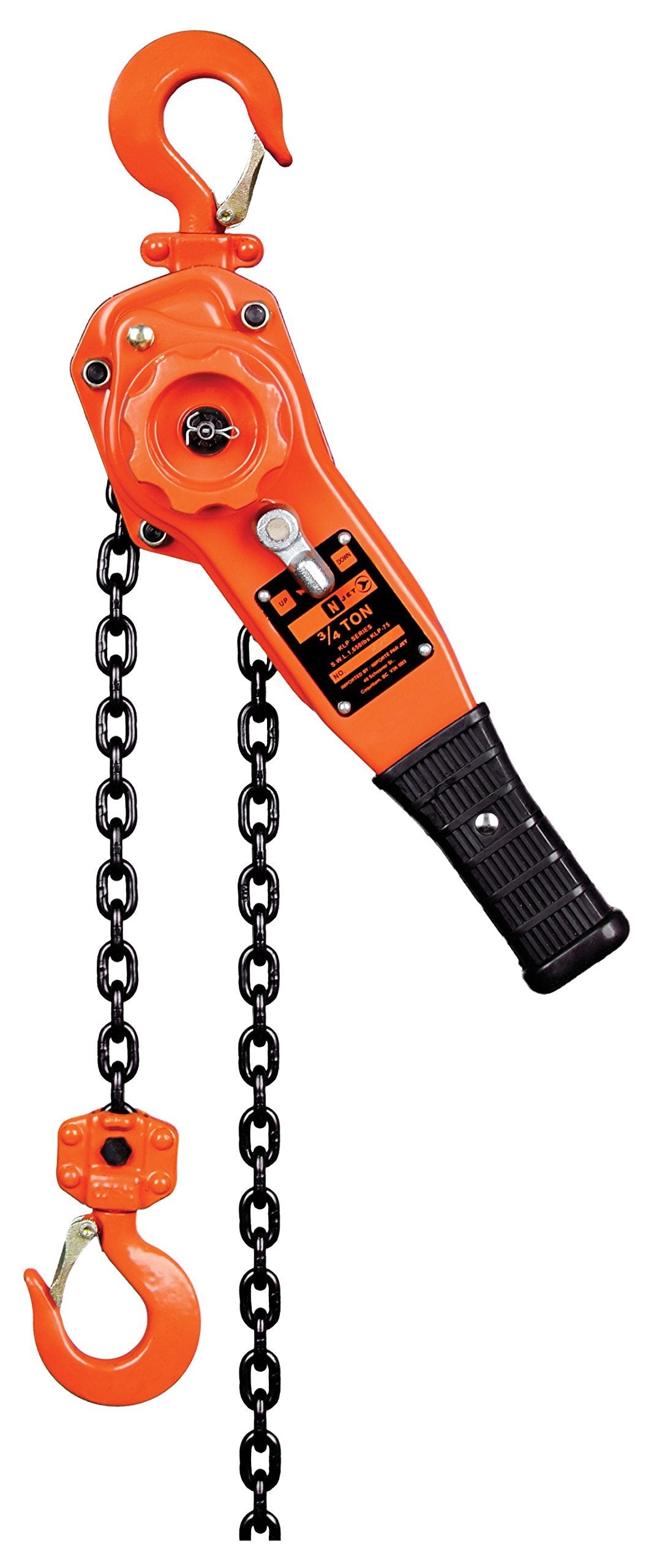 JET 110402 - 3/4 Ton 5-Feet Lift Klp Series Lever Chain Hoist-Heavy Duty
