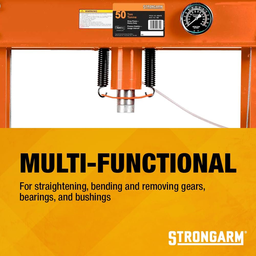 STRONGARM 32175 - Presse d'atelier de 50 tonnes - usage intensif