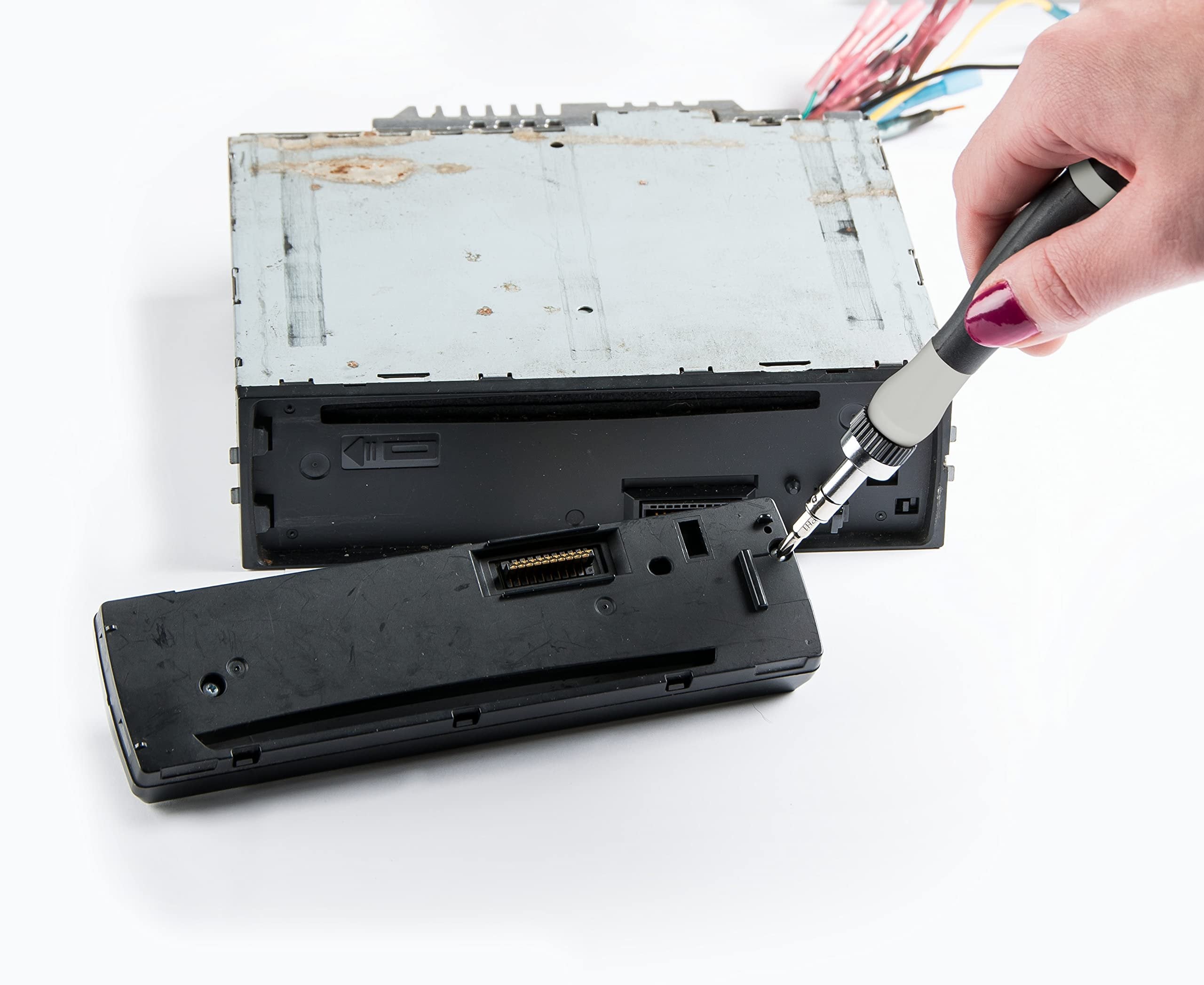 Titan 16092 Juego de destornilladores de precisión con trinquete de 26 piezas