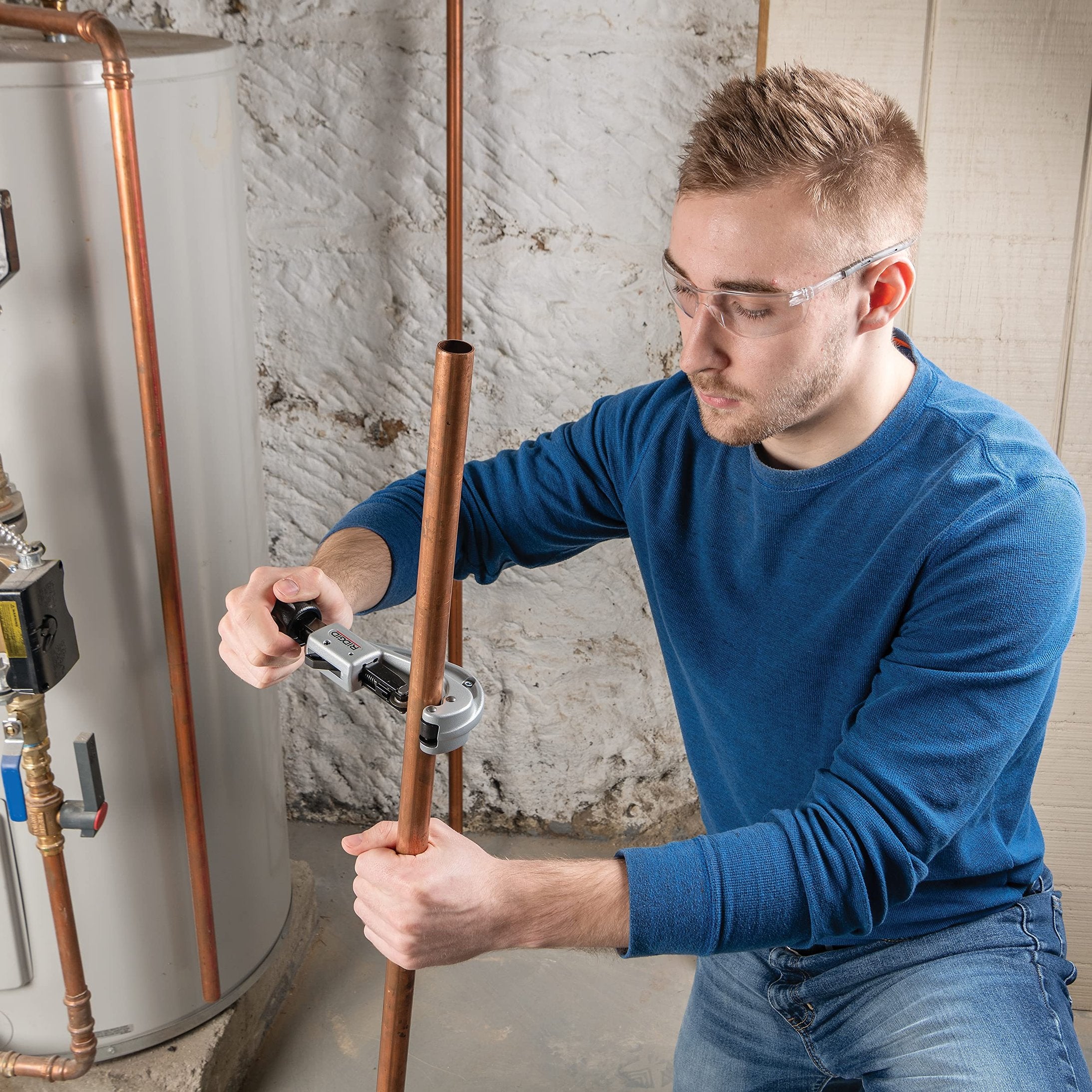 Ridgid Tools 31632 Cortador de tubos de acción rápida de 1/4 a 1-5/8 pulgadas