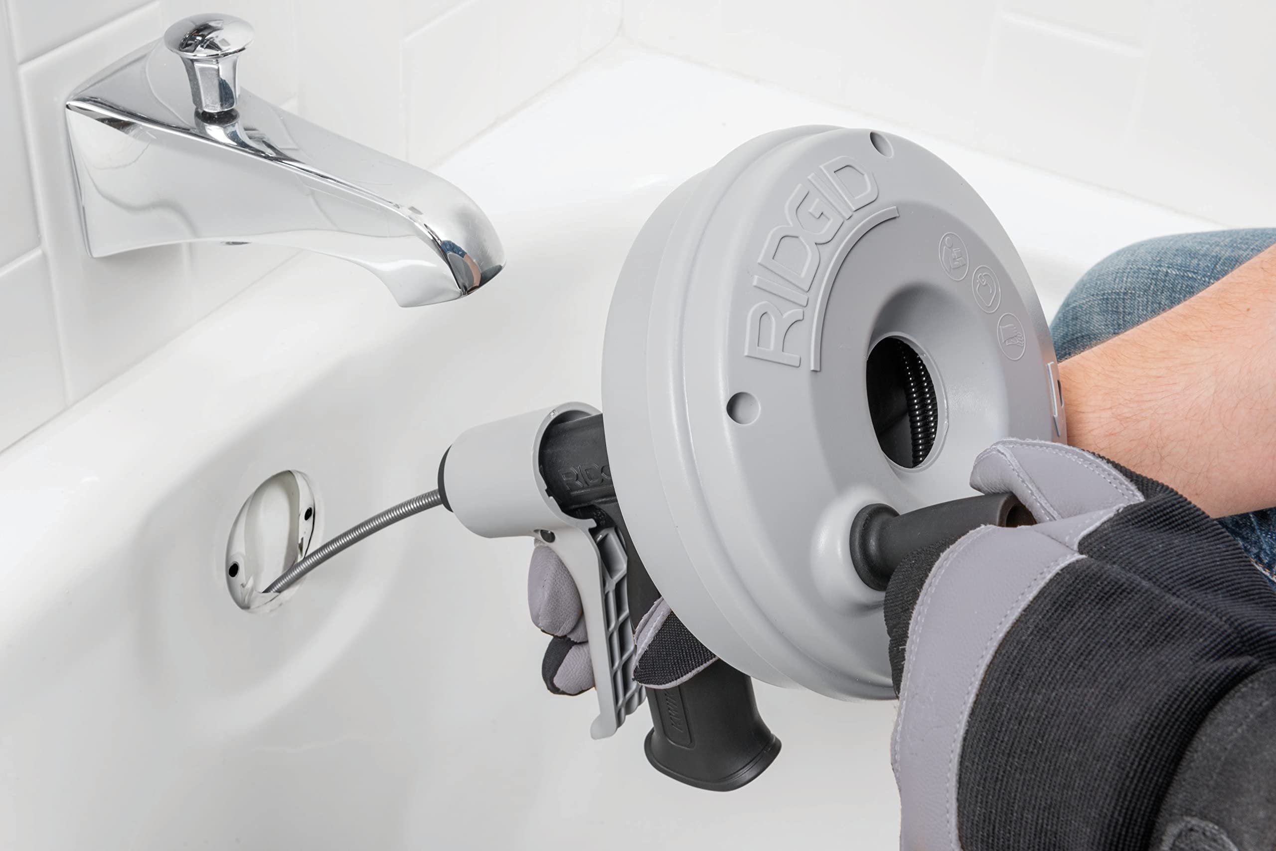 Ridgid 57038 Kwik Spin+ Nettoyant pour canalisations