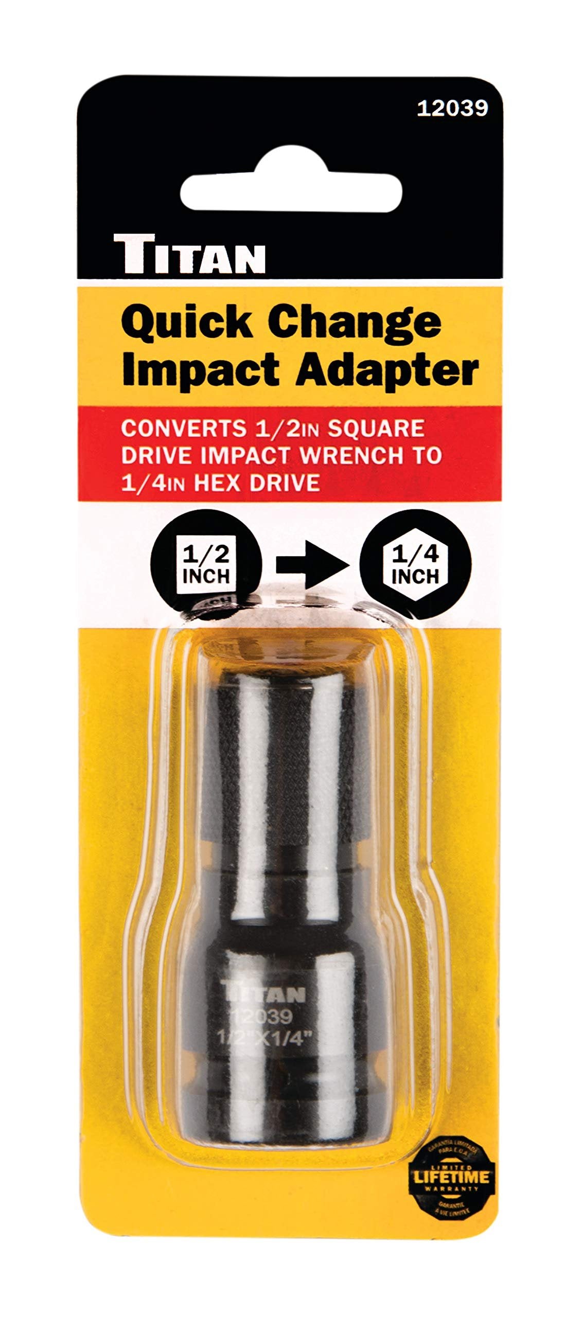 Titan Tools - Adaptateur à impact à changement rapide (12039)