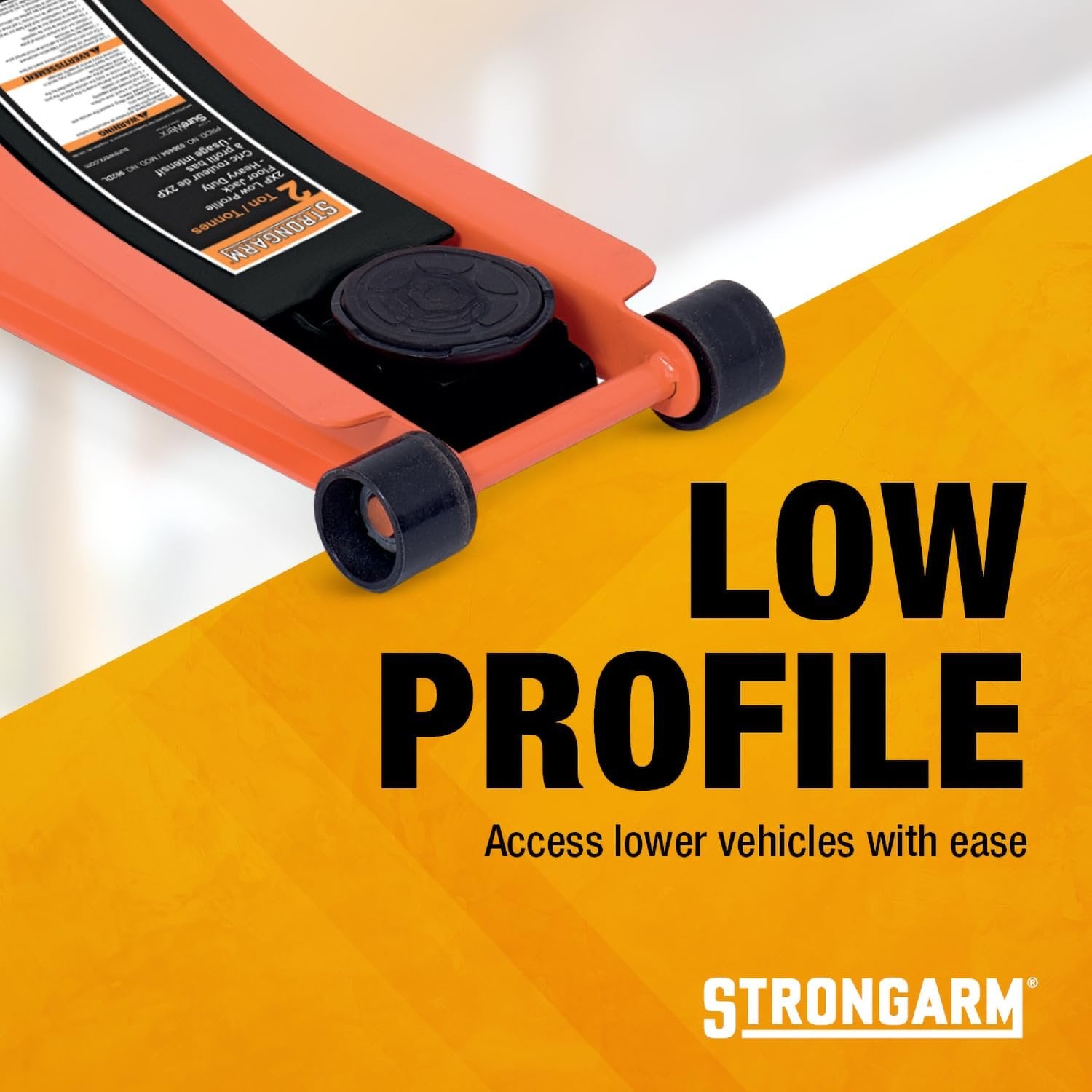 StrongArm 962DL 2XP LOW PROFILE FLOOR JACK - 2 TON,030404