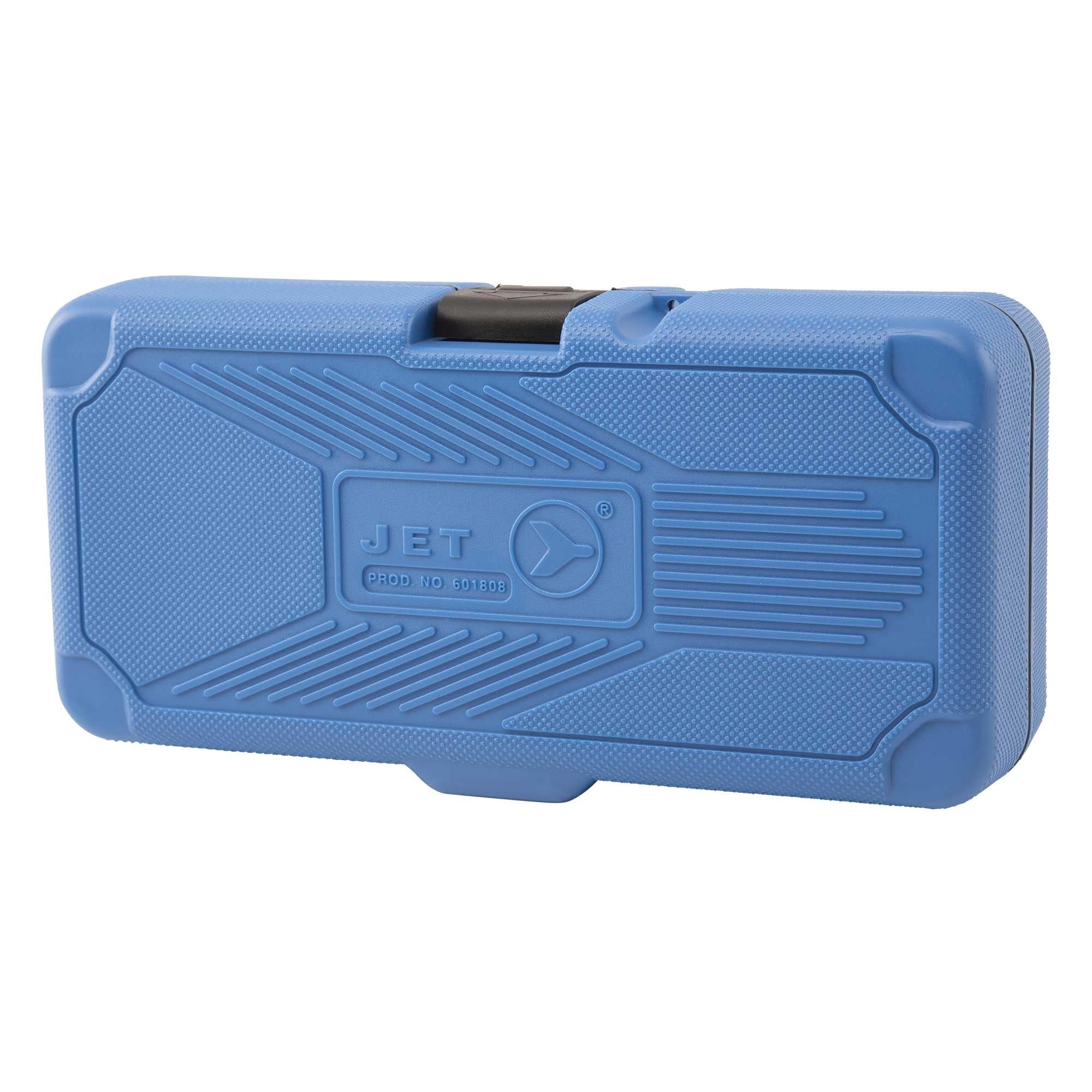 Jet 601808-14-Piece 3/8-inch Drive SAE/Metric Long Ball Hex Bit Socket Set