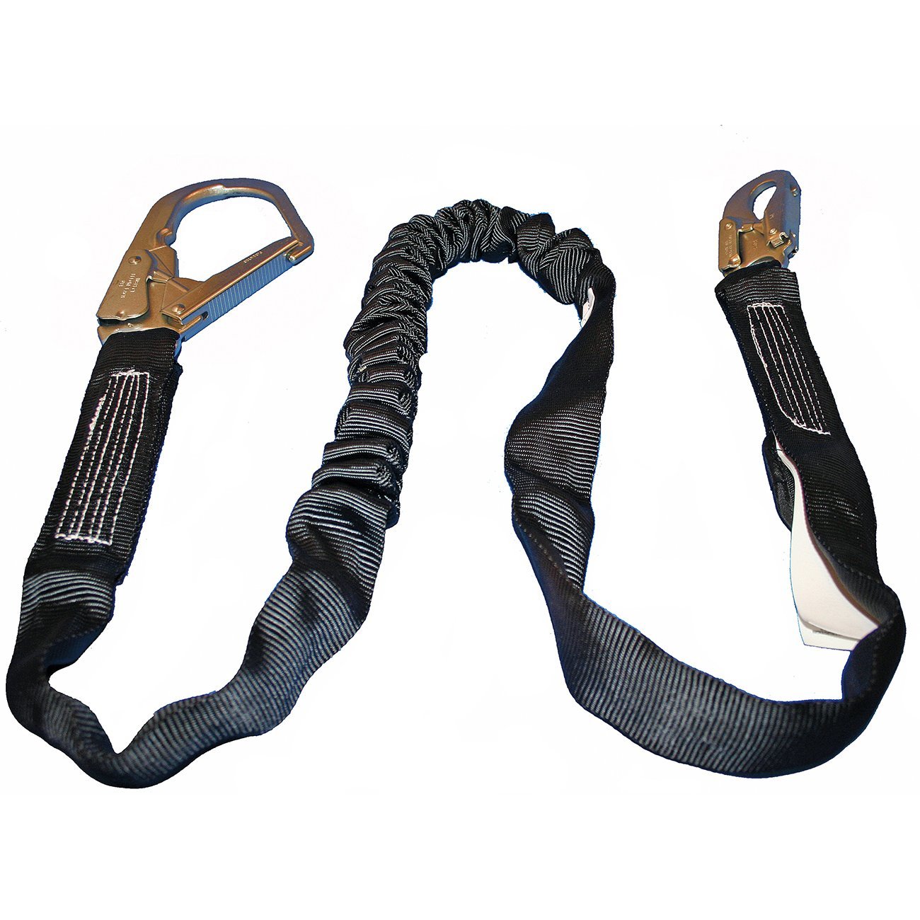 PeakWorks CSA 6' (1.8 m) POY - Snap & Form Hooks - Single Leg - Shock Absorbing Fall Arrest Lanyard Connector, V8101126