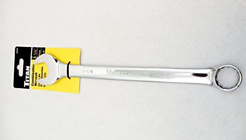 Titan 60236 Llave de 12 puntos para pulido de espejos de 1-1/8 pulgadas