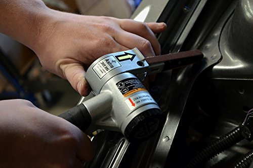 Ponceuse à bande pneumatique Astro Pneumatique 3036 10 mm x 330 mm avec courroies 3 pièces