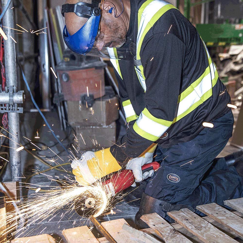 ITC Professional 11707 Meuleuse d'angle électrique à changement de roue facile de 12,7 cm, moteur 9 A 120 V