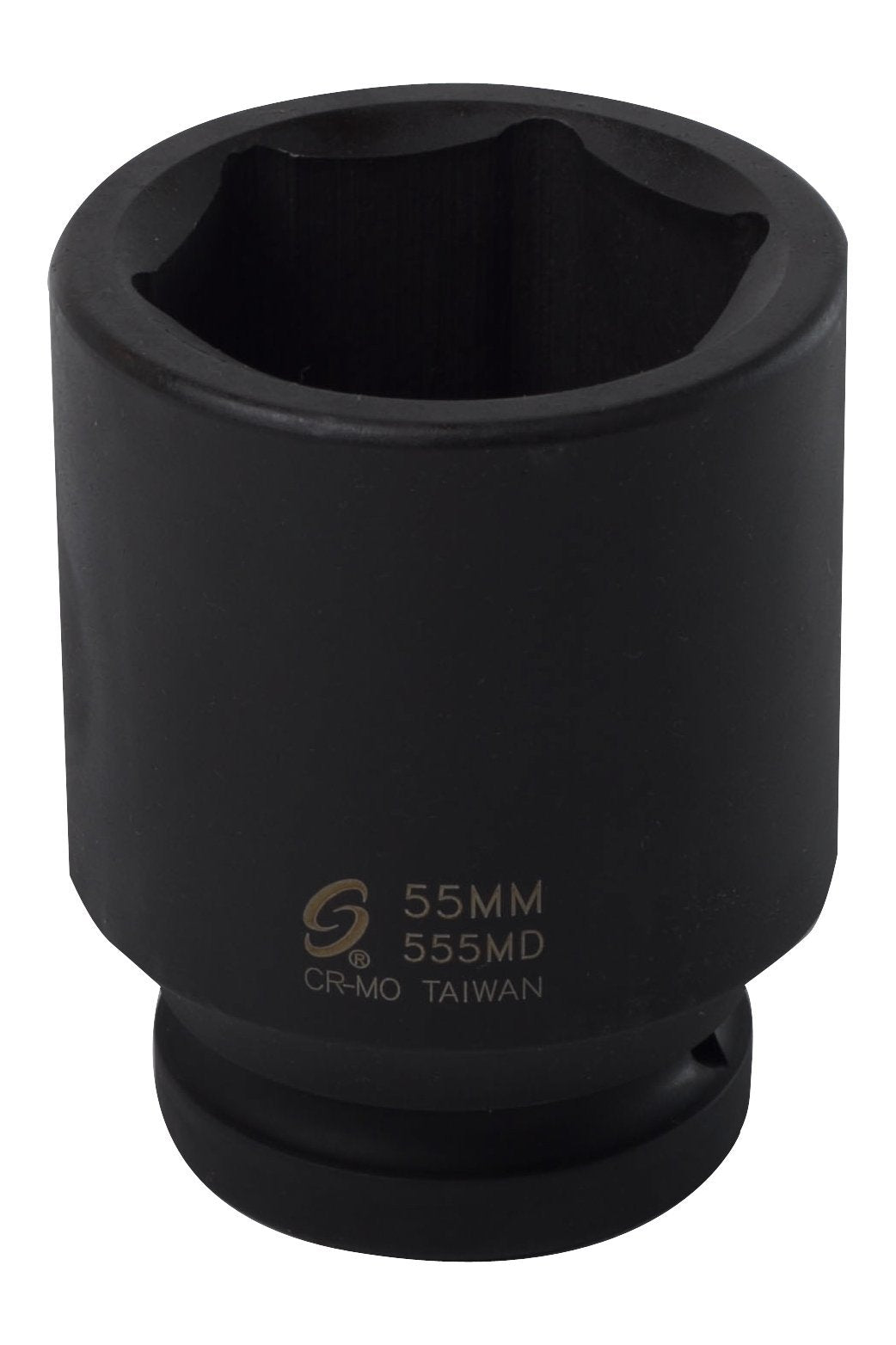 Juego de vasos de impacto profundo Sunex 555MD de 1 pulgada con accionamiento de 55 mm