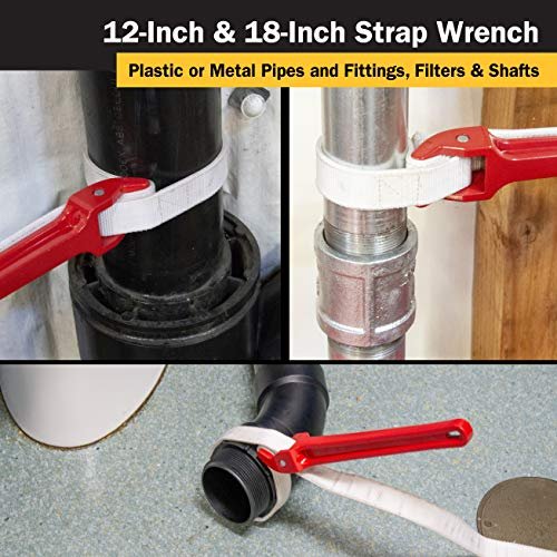 Titan 21315 12-Inch Strap Wrench