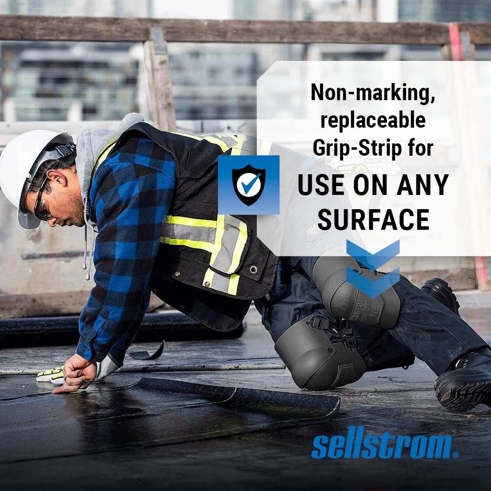 Sellstrom S96111 KneePro Ultra Flex III Genouillère Noir